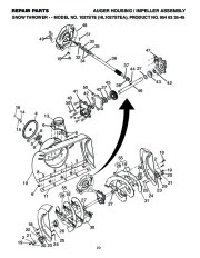 Husqvarna 1027STE Snow Blower Owners Manual, 2003,2004 page 20