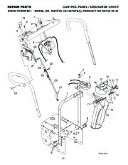 Husqvarna 1027STE Snow Blower Owners Manual, 2003,2004 page 22