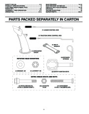 Husqvarna 1027STE Snow Blower Owners Manual, 2003,2004 page 4