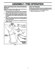 Husqvarna 1027STE Snow Blower Owners Manual, 2003,2004 page 7