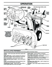 Husqvarna 1027STE Snow Blower Owners Manual, 2003,2004 page 9