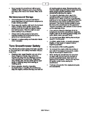 Toro 38642 Toro Power Max 1028 LE Snowthrower Owners Manual, 2004 page 3