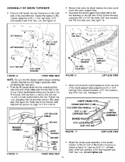  86.248463 Craftsman 46-inc 2 stage snow thrower tractor attachment Owners Manual page 10