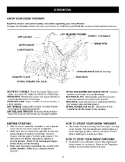  86.248463 Craftsman 46-inc 2 stage snow thrower tractor attachment Owners Manual page 15