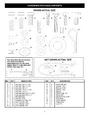  86.248463 Craftsman 46-inc 2 stage snow thrower tractor attachment Owners Manual page 4