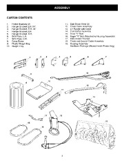  86.248463 Craftsman 46-inc 2 stage snow thrower tractor attachment Owners Manual page 5