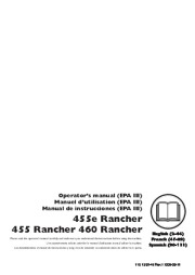 Husqvarna 455 455e 460 Rancher Chainsaw Workshop Manual page 1
