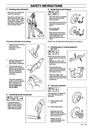 Husqvarna 357XP 359 Chainsaw Owners Manual, 2002,2003,2004,2005,2006 page 15