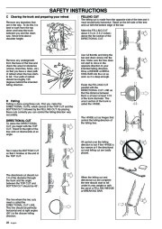 Husqvarna 357XP 359 Chainsaw Owners Manual, 2002,2003,2004,2005,2006 page 22