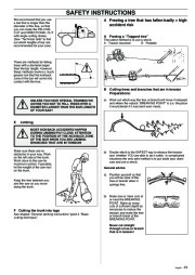 Husqvarna 357XP 359 Chainsaw Owners Manual, 2002,2003,2004,2005,2006 page 23