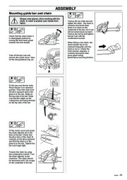 Husqvarna 357XP 359 Chainsaw Owners Manual, 2002,2003,2004,2005,2006 page 25