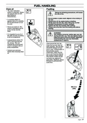 Husqvarna 357XP 359 Chainsaw Owners Manual, 2002,2003,2004,2005,2006 page 27