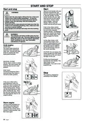 Husqvarna 357XP 359 Chainsaw Owners Manual, 2002,2003,2004,2005,2006 page 28