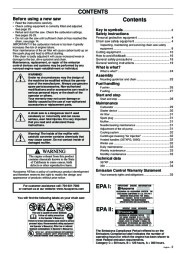 Husqvarna 357XP 359 Chainsaw Owners Manual, 2002,2003,2004,2005,2006 page 3