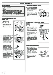 Husqvarna 357XP 359 Chainsaw Owners Manual, 2002,2003,2004,2005,2006 page 30