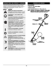 MTD Pro H70SS 4 Cycle Trimmer Lawn Mower Owners Manual page 19