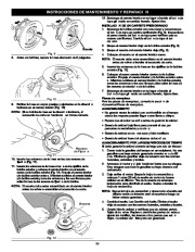 MTD Pro H70SS 4 Cycle Trimmer Lawn Mower Owners Manual page 22