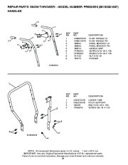 Poulan Pro Owners Manual, 2008 page 26