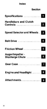 Ariens Sno Thro 932 Series Snow Blower Repair Manual page 5