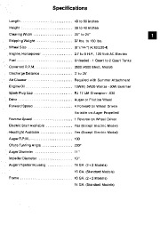 Ariens Sno Thro 932 Series Snow Blower Repair Manual page 6