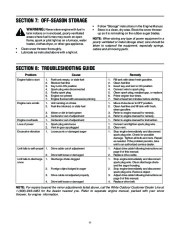 MTD White Outdoor Snow Boss 721 Snow Blower Owners Manual page 11