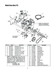 MTD White Outdoor Snow Boss 721 Snow Blower Owners Manual page 14