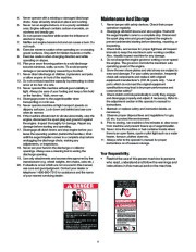 MTD White Outdoor Snow Boss 721 Snow Blower Owners Manual page 4