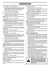 Poulan Pro Owners Manual, 2006 page 12