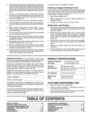 Poulan Pro Owners Manual, 2006 page 3