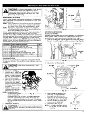 MTD Troy-Bilt TB4BP 4 Cycle Backpack Blower Owners Manual page 11