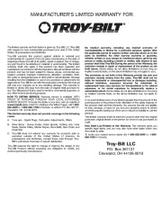 MTD Troy-Bilt TB4BP 4 Cycle Backpack Blower Owners Manual page 18