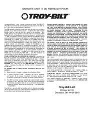 MTD Troy-Bilt TB4BP 4 Cycle Backpack Blower Owners Manual page 36