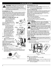 MTD Troy-Bilt TB4BP 4 Cycle Backpack Blower Owners Manual page 8