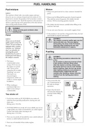 Husqvarna 225L 227L 232L 240L D Chainsaw Owners Manual, 1999,2000,2001 page 14