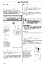 Husqvarna 225L 227L 232L 240L D Chainsaw Owners Manual, 1999,2000,2001 page 16