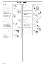 Husqvarna 225L 227L 232L 240L D Chainsaw Owners Manual, 1999,2000,2001 page 20