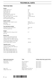 Husqvarna 225L 227L 232L 240L D Chainsaw Owners Manual, 1999,2000,2001 page 22