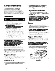 Toro 20022, 20023, 20025, 20027, 20029, 20061 Toro Recycler Mower, R-21S Manual del Propietario, 1999 page 20