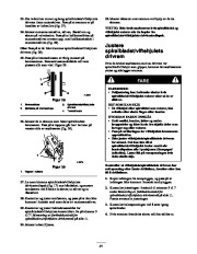 Toro 38053 824 Snowthrower Eiere Manual, 2000, 2001 page 21