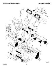 Murray 615000X30NB 15-Inch Electric Snow Blower Owners Manual page 12