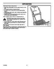 Murray 615000X30NB 15-Inch Electric Snow Blower Owners Manual page 8