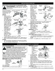 MTD Troy-Bilt TB415CS TB465SS 4 Cycle Trimmer Lawn Mower Owners Manual page 16