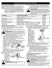 MTD Troy-Bilt TB415CS TB465SS 4 Cycle Trimmer Lawn Mower Owners Manual page 33