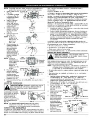 MTD Troy-Bilt TB415CS TB465SS 4 Cycle Trimmer Lawn Mower Owners Manual page 34