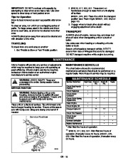 Ariens Sno Thro 926016 17 21 22 23 926500 1 ST DLE DLET Snow Blower Owners Manual page 19