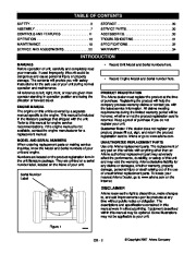 Ariens Sno Thro 926016 17 21 22 23 926500 1 ST DLE DLET Snow Blower Owners Manual page 2
