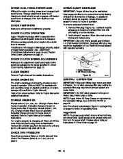 Ariens Sno Thro 926016 17 21 22 23 926500 1 ST DLE DLET Snow Blower Owners Manual page 20