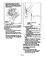 Ariens Sno Thro 926016 17 21 22 23 926500 1 ST DLE DLET Snow Blower Owners Manual page 27