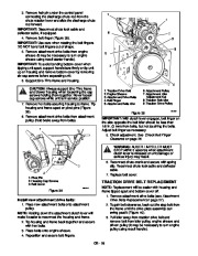 Ariens Sno Thro 926016 17 21 22 23 926500 1 ST DLE DLET Snow Blower Owners Manual page 28