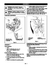 Ariens Sno Thro 926016 17 21 22 23 926500 1 ST DLE DLET Snow Blower Owners Manual page 7